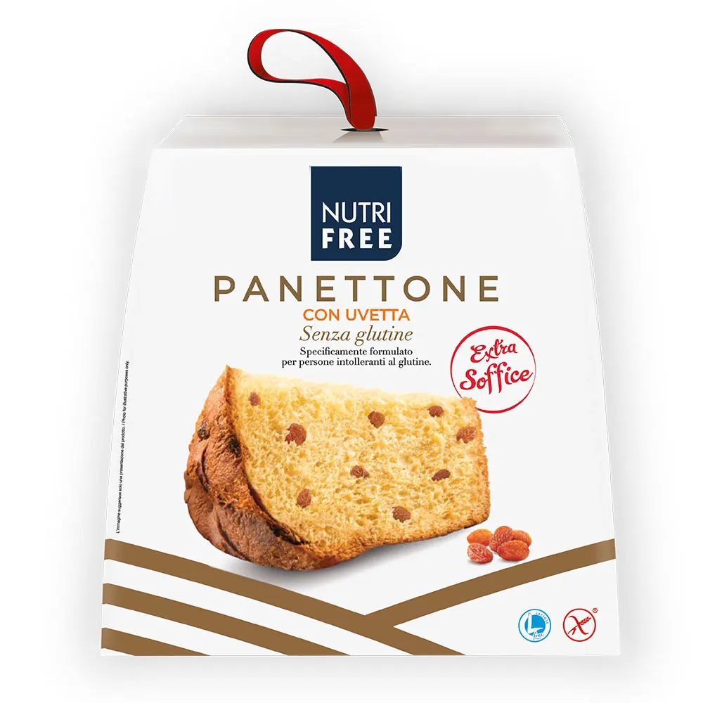 Gluten Free PANETTONE WITH RAISINS 600g