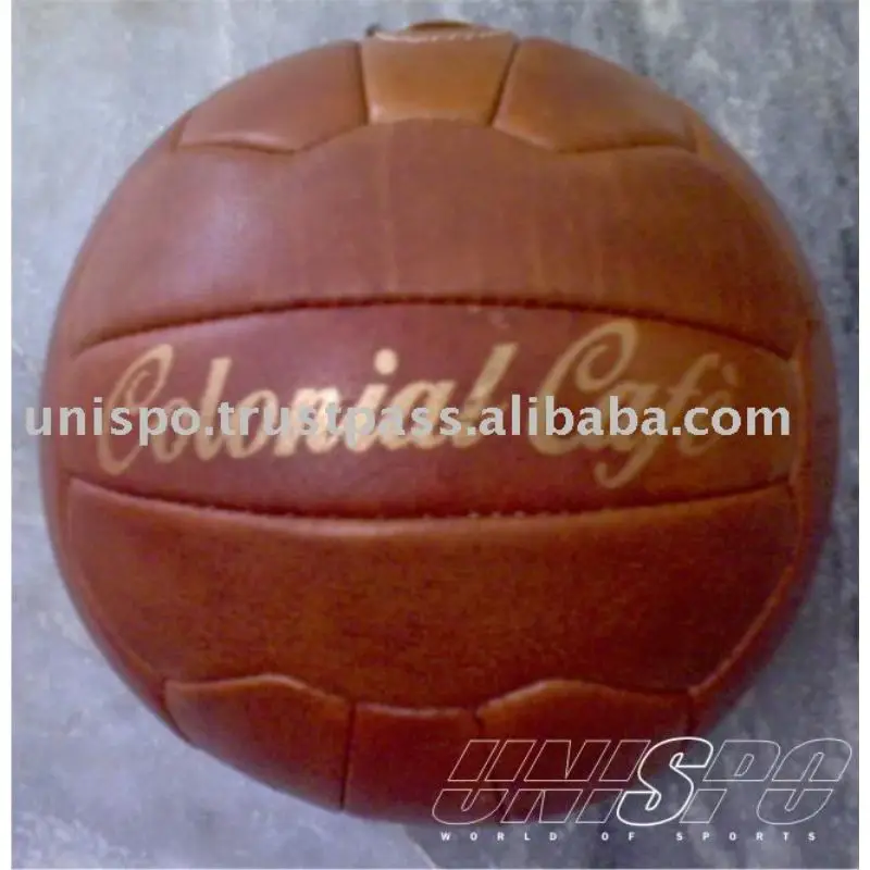 Football - Antique ball Supplier From India Football - Antique ball Genuine Quality Leather Balls Best Seller Football & Soccer