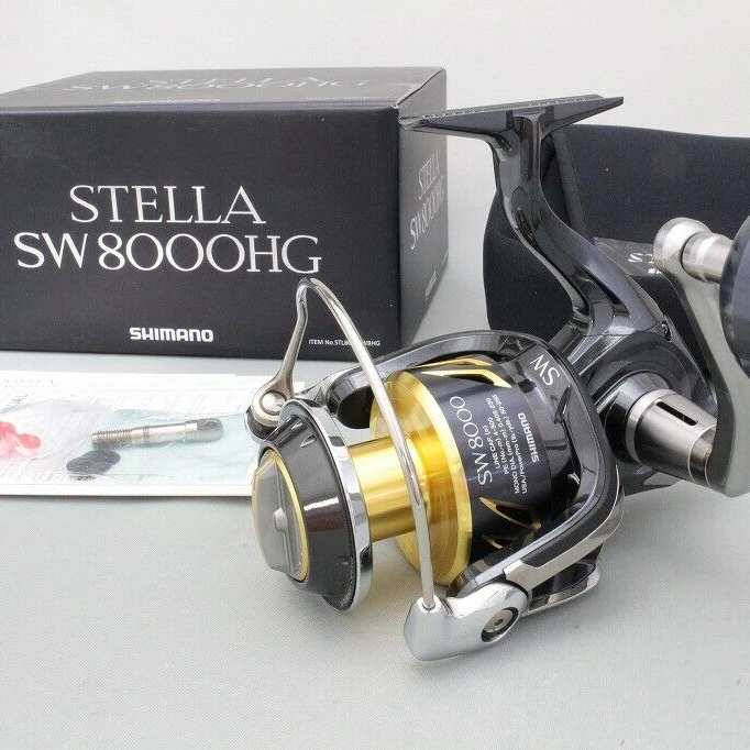 Best Quality For New Shimanos Stella SWB STL8000SWBPG Saltwater Spinning Reel