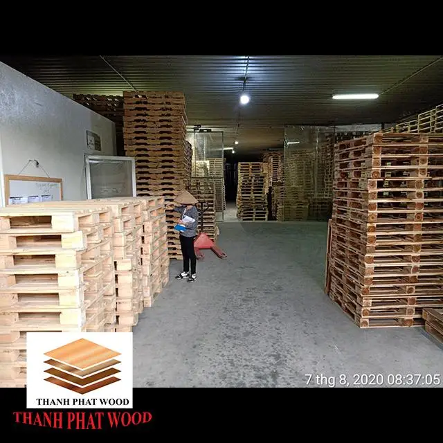 Good Deal on Industrial-Style Used Pine Wood Pallets from Vietnam Exported to India at Competitive Price