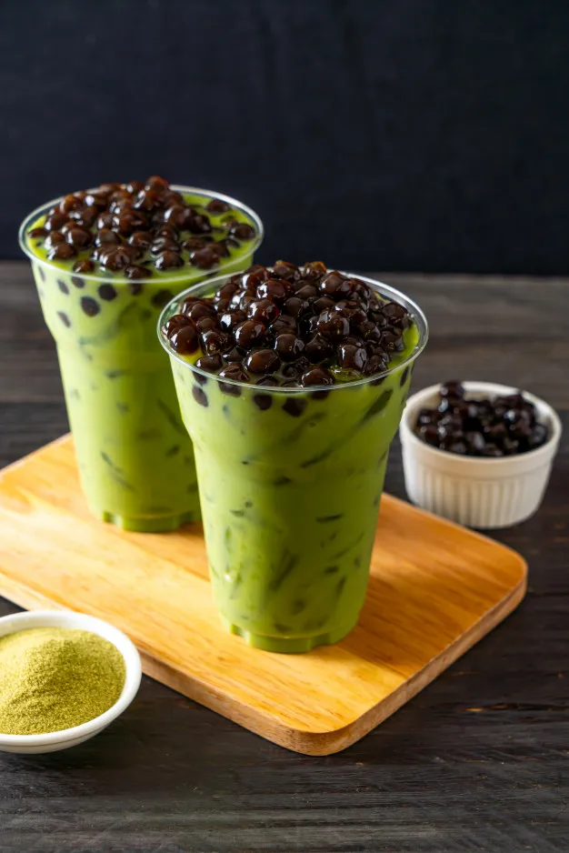 
40g Konjac Popping Boba Bubble Tea Gluten Free Low Carb Low Calories Weight Loss Boba 