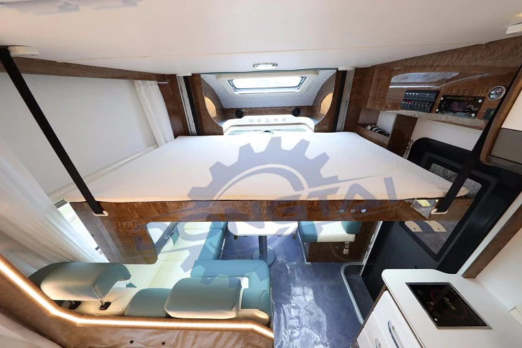 2022 new arrival motorhome caravan bed lift mechanism