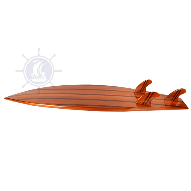 HAM Short Board 190cm | Premium Wooden Surfboard for Advanced Performance and Stylish Decor