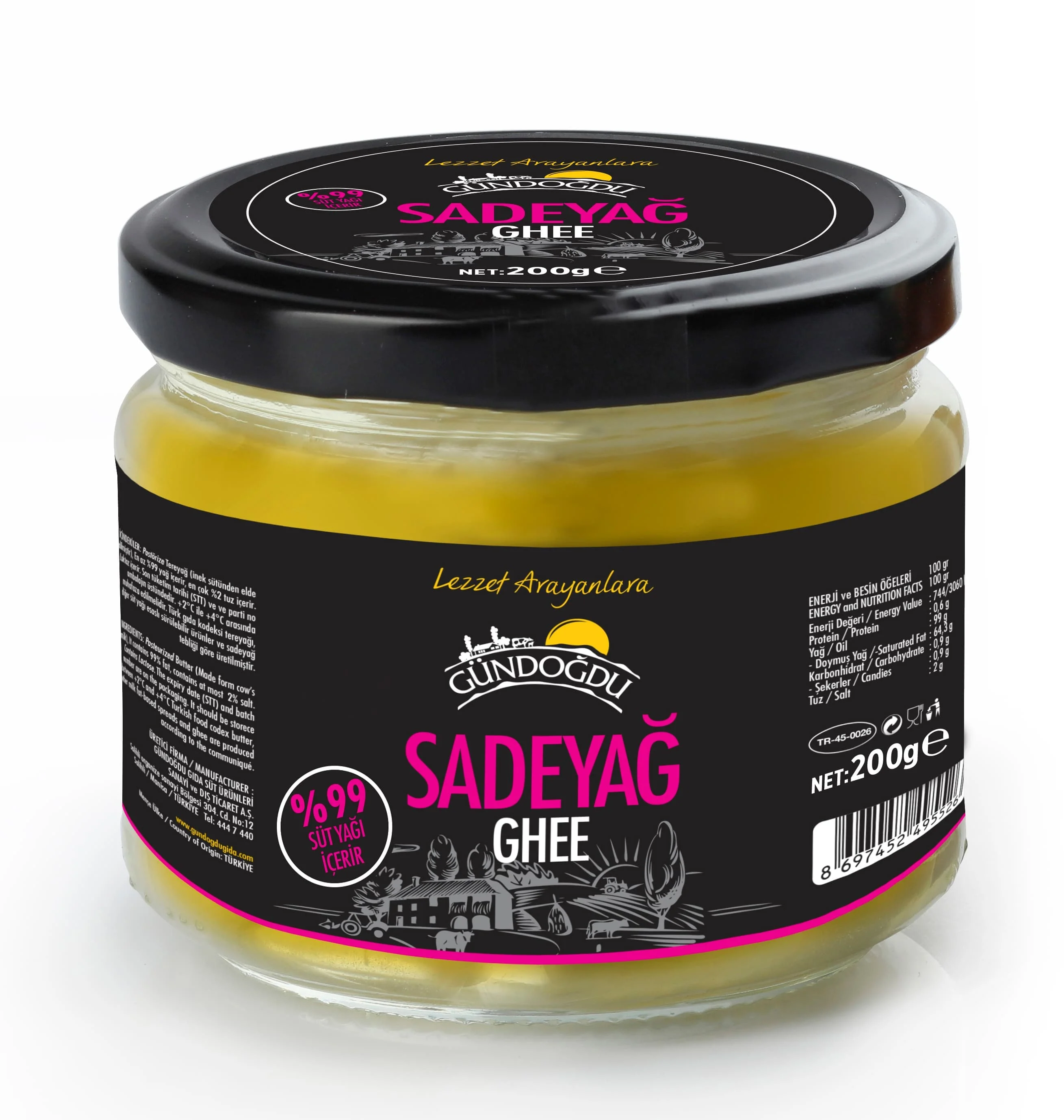 
Highly Clarified Original Type of Ghee Butter from Cow Milk 