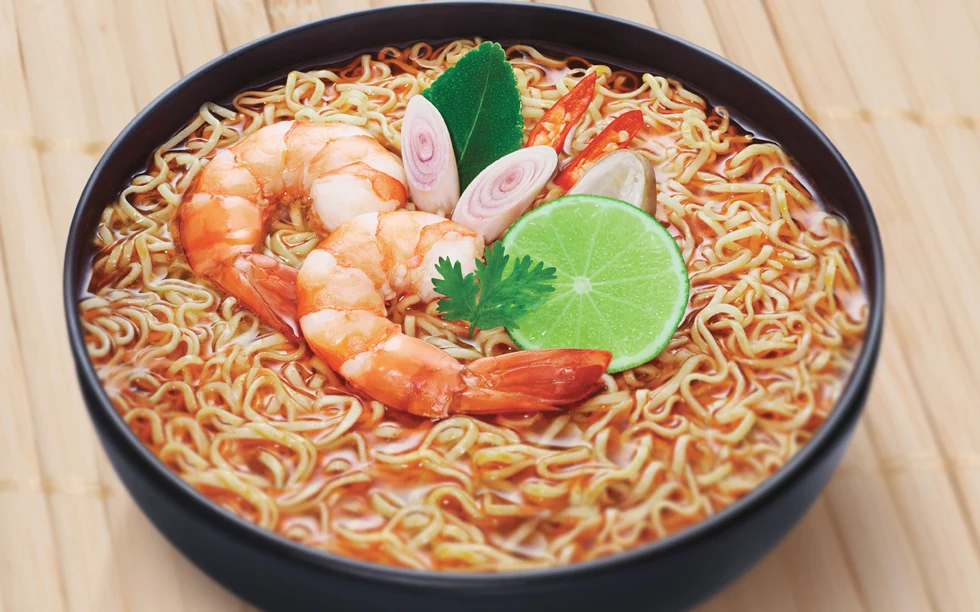 MAMA Shrimp Tom Yum Flavour Hot & Spicy Instant Noodles From Thailand
