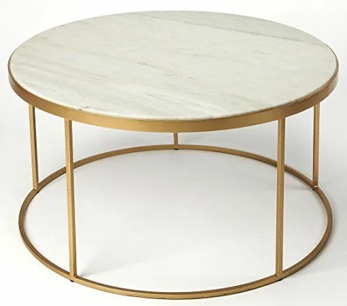 Новейший Золотой центральный стол с мраморным верхом роскошный дизайн железным порошковым покрытием мебель ручной работы оптовая цена из Индии