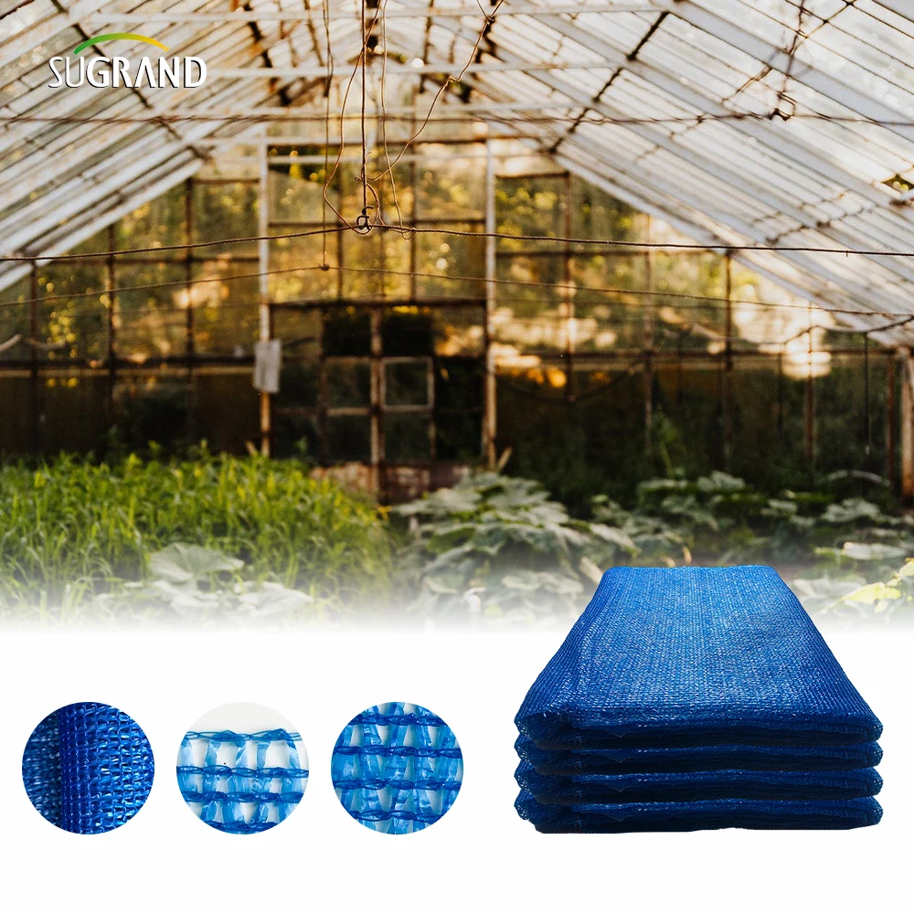 High quality hot sale blue HDPE sun green shade net cloth roll