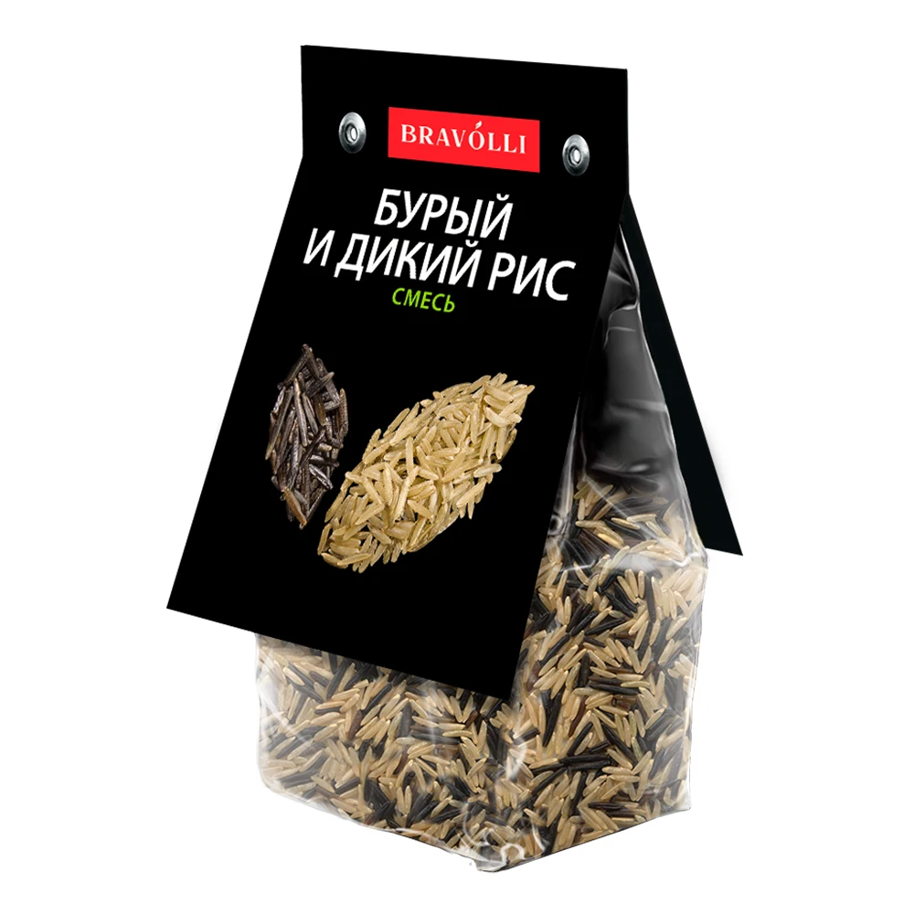 A mixture of brown and wild Bravolli rice! 350g