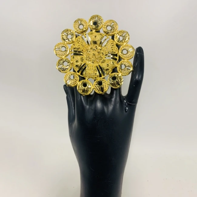 beautiful wedding gold plated Designer model fancy rings