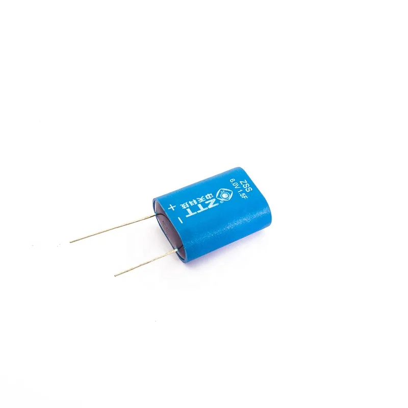 Excellent Performance Hot Sale Large Capacity Power Bank AGV Car Start Jumper 6V 1.5F Radial Supercapacitor Module