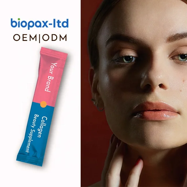 
private label best health care vitamins collagen whitening powder drink 