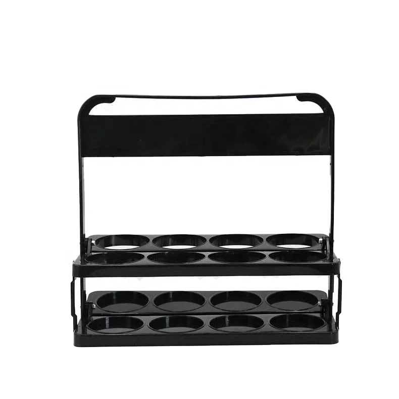 
Sports water cup holder, Football training water bottle holder, Foldable 8-hole athlete drink holder water cup holder 