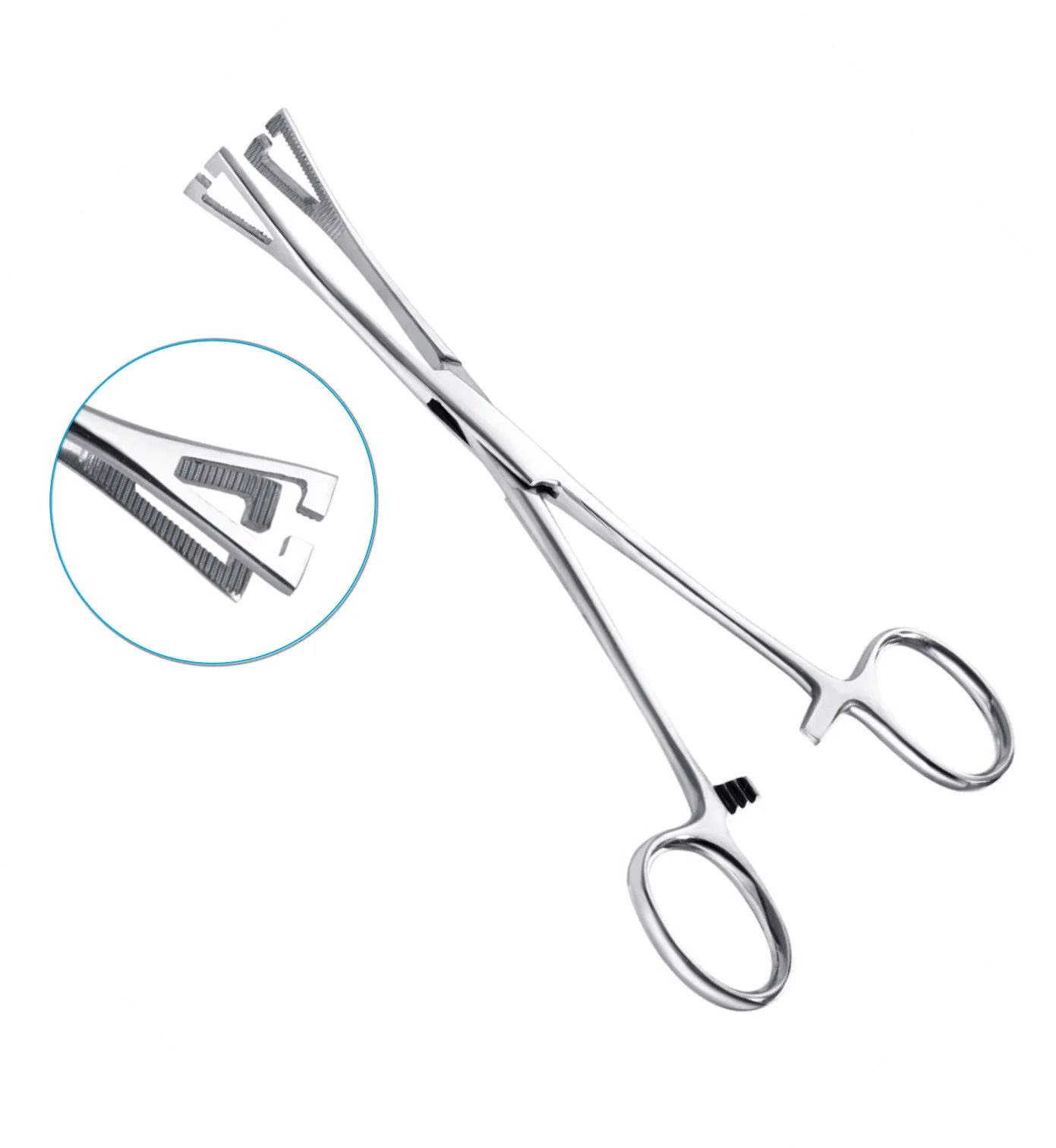 Body Jewelry Tools Septum Forceps Stainless Steel Needle Clamp Body Piercing Tool Professional Puncture Tool CE Approved
