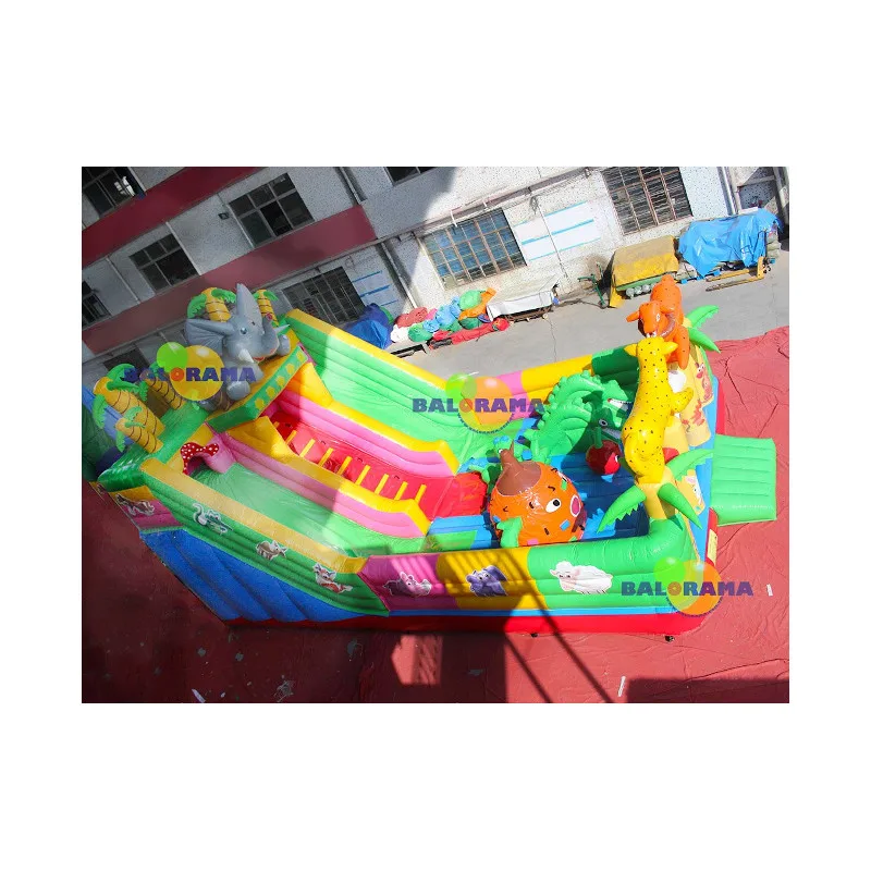 High quality new product of the year Inflatable Nature Park 11x6x6m