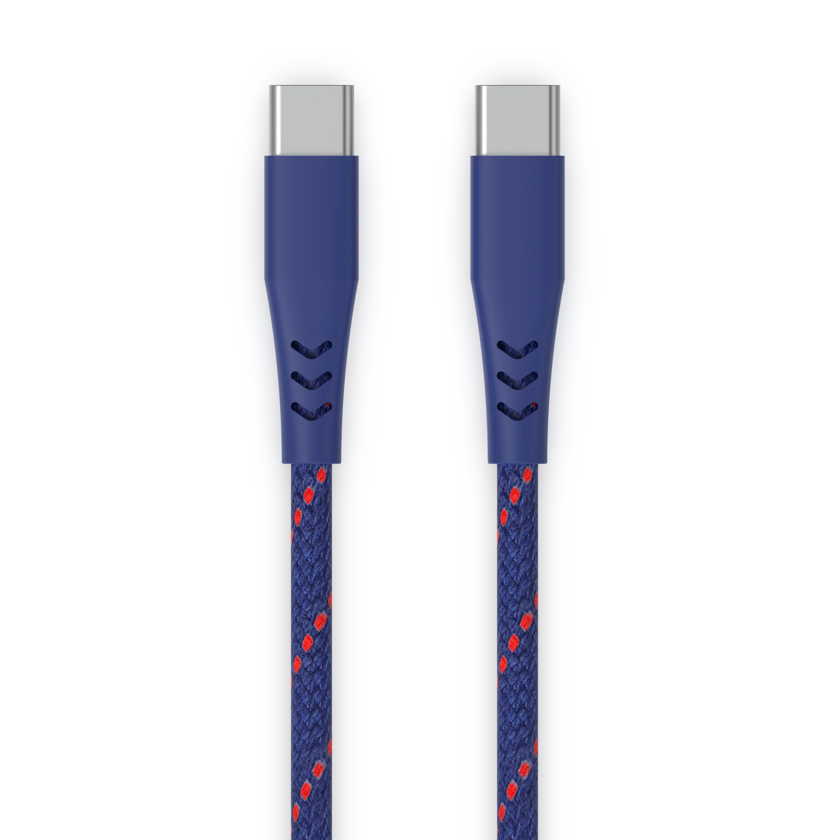 Popular Type C Charging Cable Extra Long Navy Blue Color USB C to C 2.0 3M/10ft. Nylon Braiding Cable