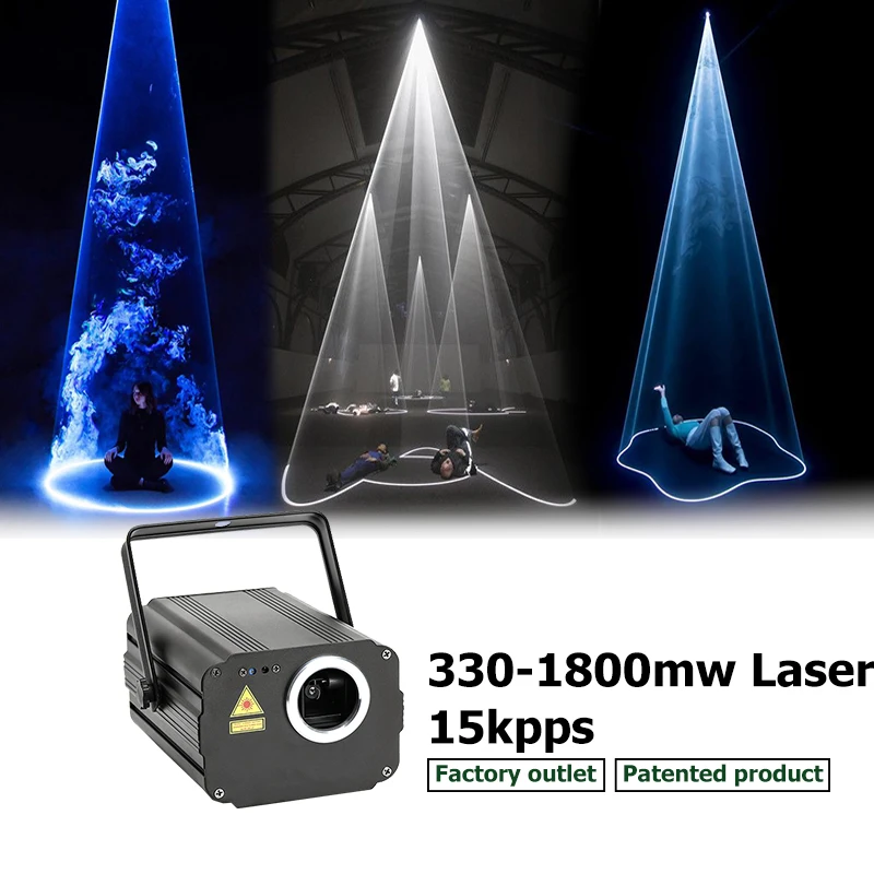 F2900 300mw - 2000mw Animation RGB Laser Stage Lights Dj Disco Party Laser Light