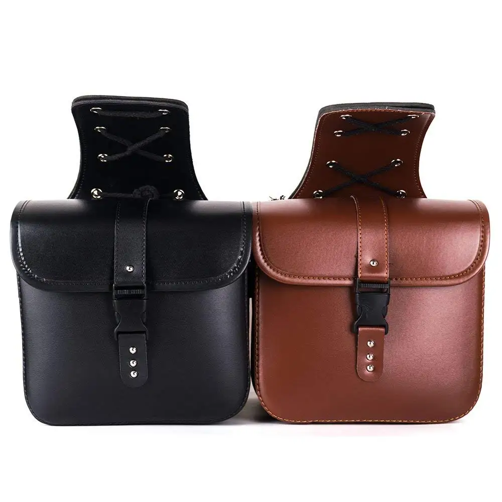 Multifunctional High Quality Leather Saddle Bag with Quality Stitching (bl-03)