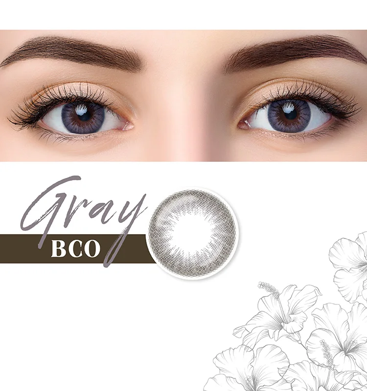 Eye Beauty Must Buy Gray 1 Day Color Contact Lenses