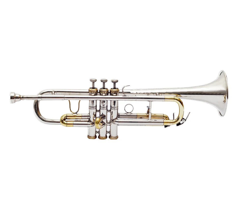 NASIR ALI New Professional Trumpet Brass Nickel  Bb Pitch Premium Quality With Include Hardcase And Mouthpiece