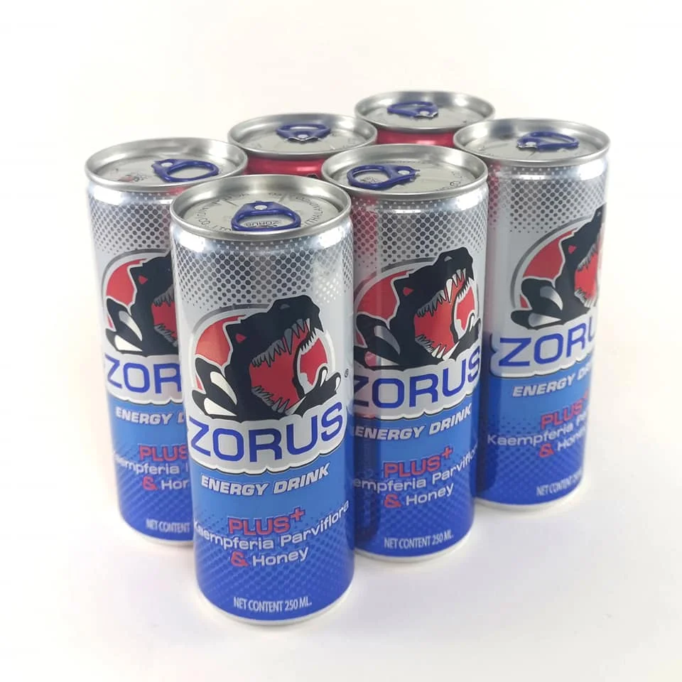 
 Vitamins & Minerals Zorus Energy Drink Plus+ with Kaempferia Parviflora & Honey  