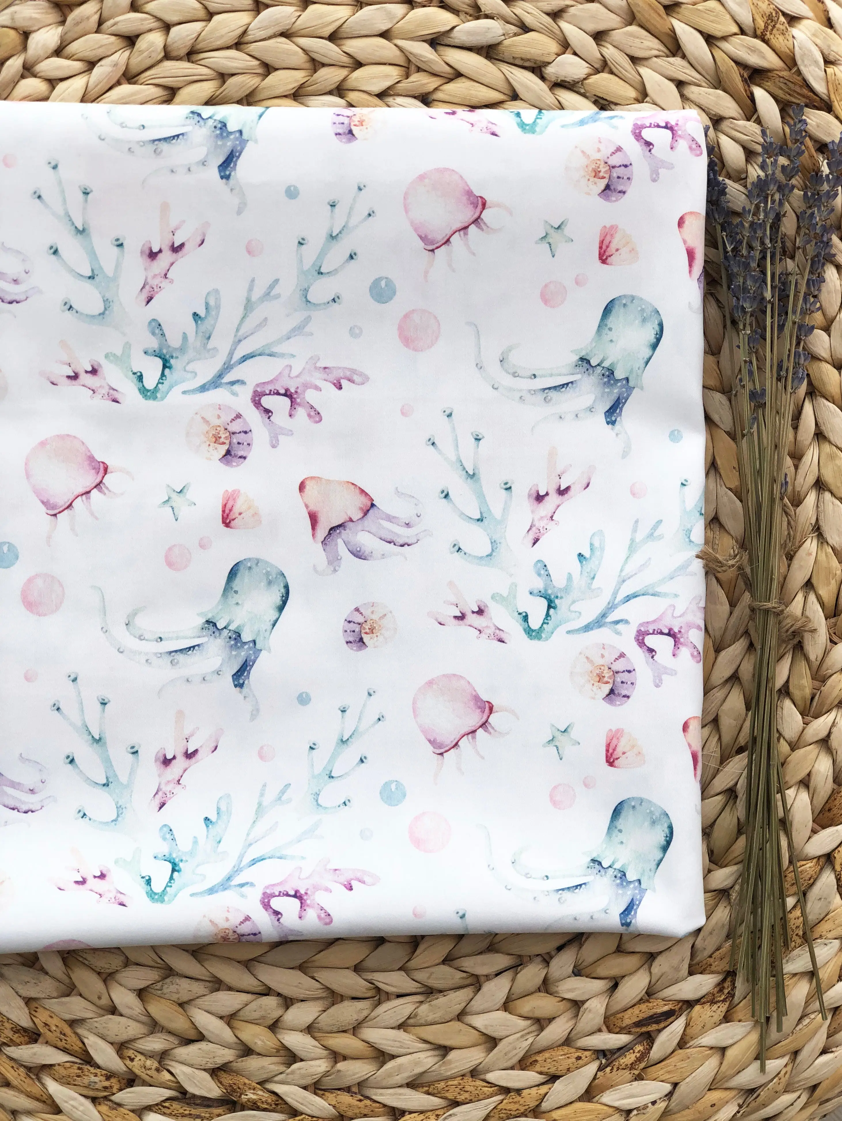 Premium Quality Durable, Smooth and Durable Material Density 140g / sq.m Satin Cotton 100% Printing Service