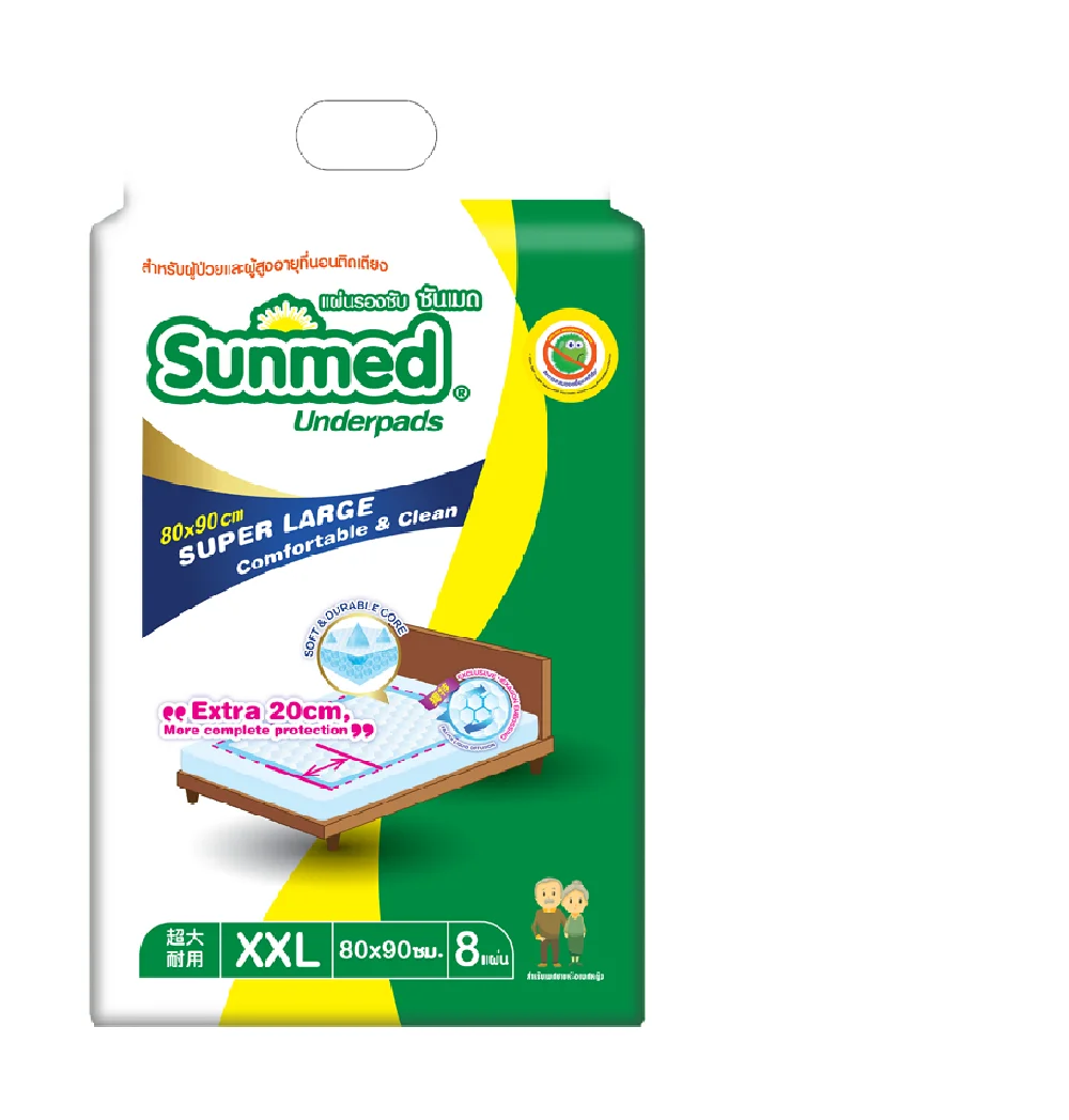 Viet Nam Product Big Size High Quality Product Sunmed Bed Pad Underpad Cheap Price