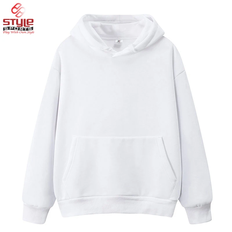 2021 винтажная толстовка с капюшоном без шнурков для мужчин хлопковая 320 г 400 г/м2 пуловер унисекс большим весом