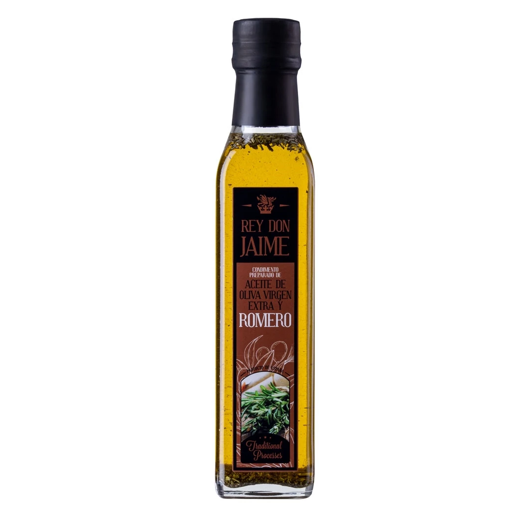 nice spanish flavored cold pressed extra virgin olive oil for dressing