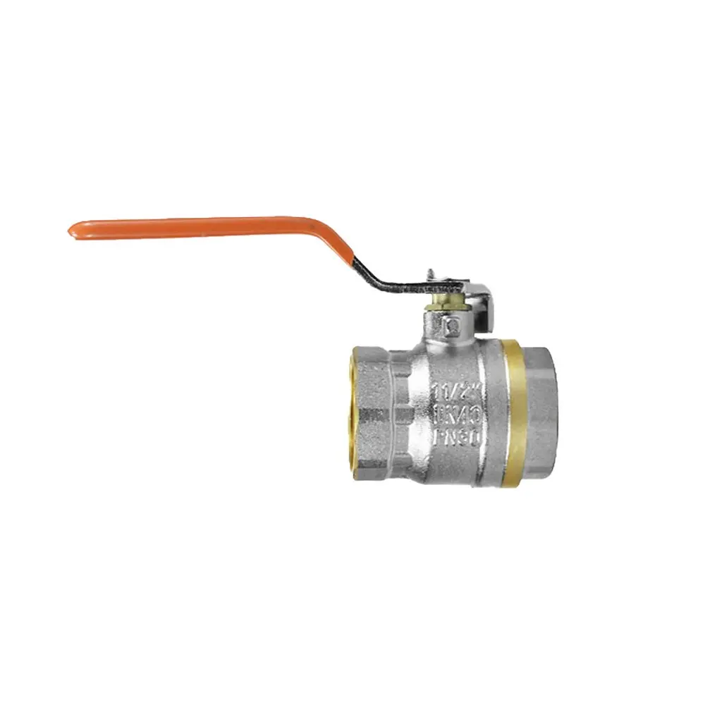 Euro design lead free brass ball valve pressure PN16 300 PSI SUS handle ptfe seating ring