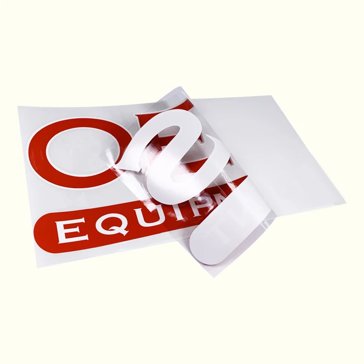 
Premium transfer label sticker custom print 