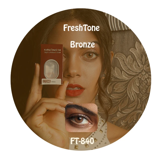 FreshTone Super Naturals 1 2 и 3 тона beauty korea контактные линзы со скидкой