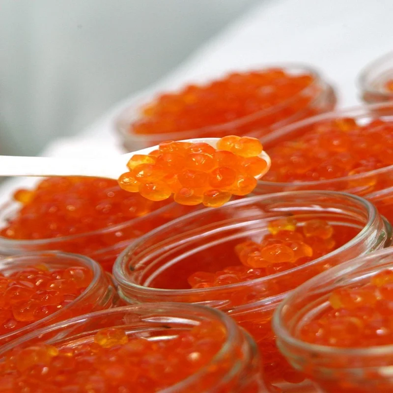 
Seasoned Orange Eggs Caviar 