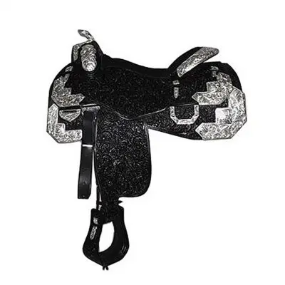 Manaal предприятий молодежи ребенка из воловьей кожи серебристого цвета из натуральной кожи в стиле вестерн из пони миниатюрный удовольствие ПОКАЗАТЬ ЛОШАДЬ СЕДЛО