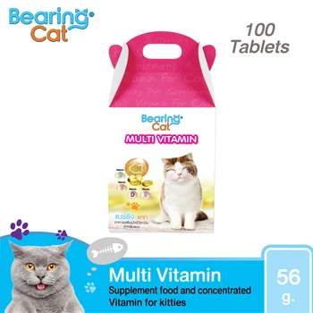 No.1 Pet Care in Thailand Bearing Cat Multi Vitamin Supplement for Cat 50 Tablets