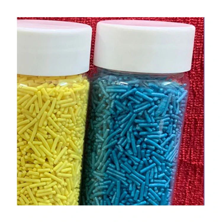Global Supplier of Bulk Selling Bakery Items Decoration Blue Color Vermicelli Sprinkles at Reasonable Price