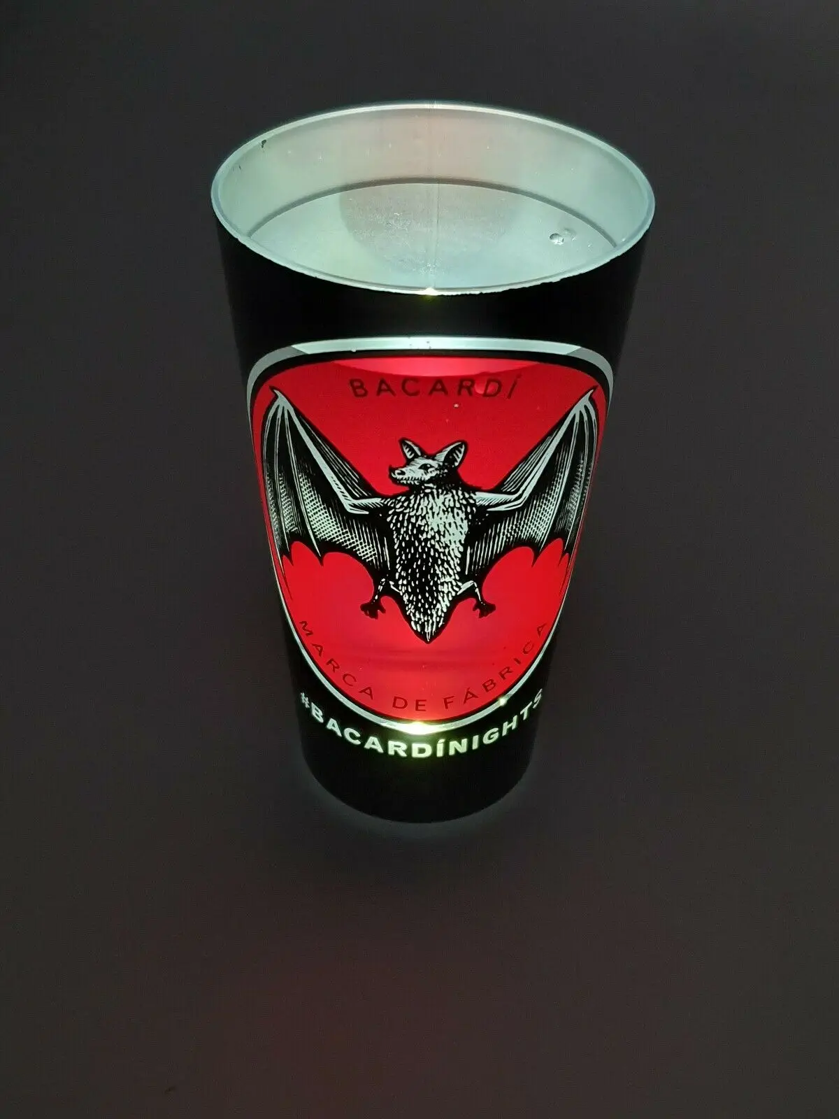 LED cocktail cups, bacardi cups, LED cups