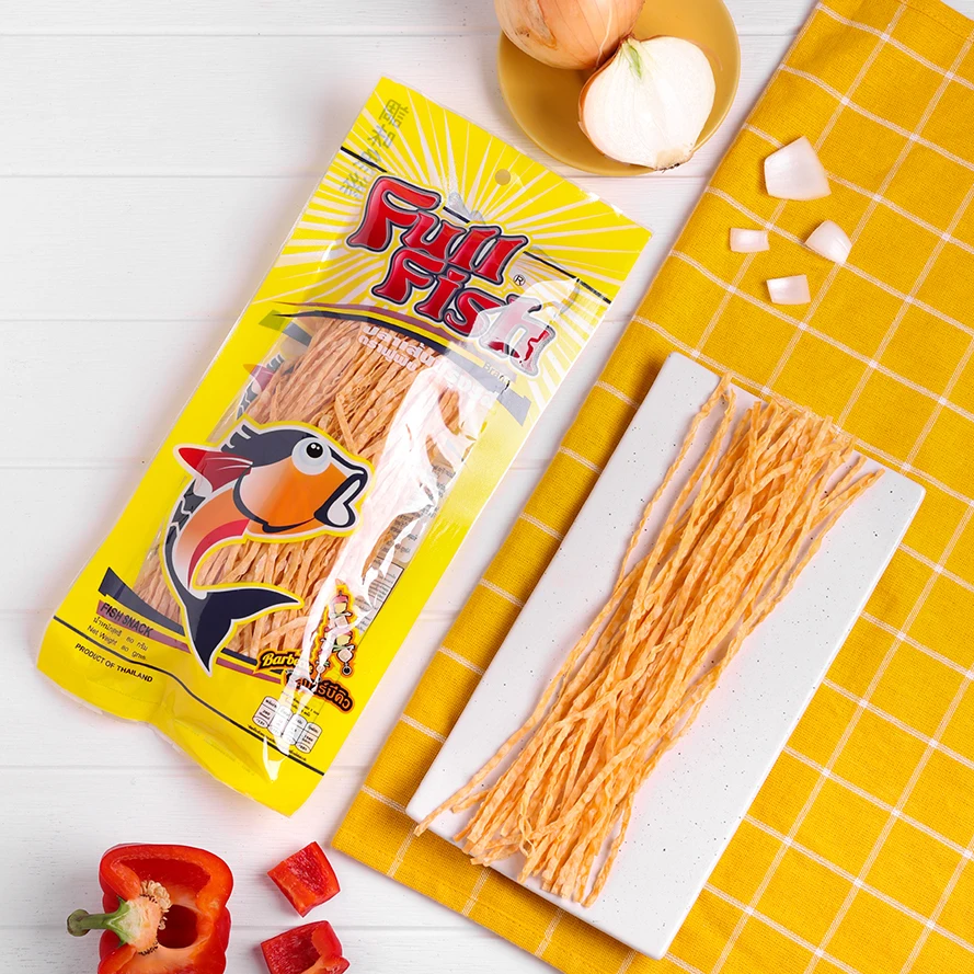 Wholesale with Premium Quality Dried Fish Snack with Spicy Barbecue flavors from Thailand Manufacturer