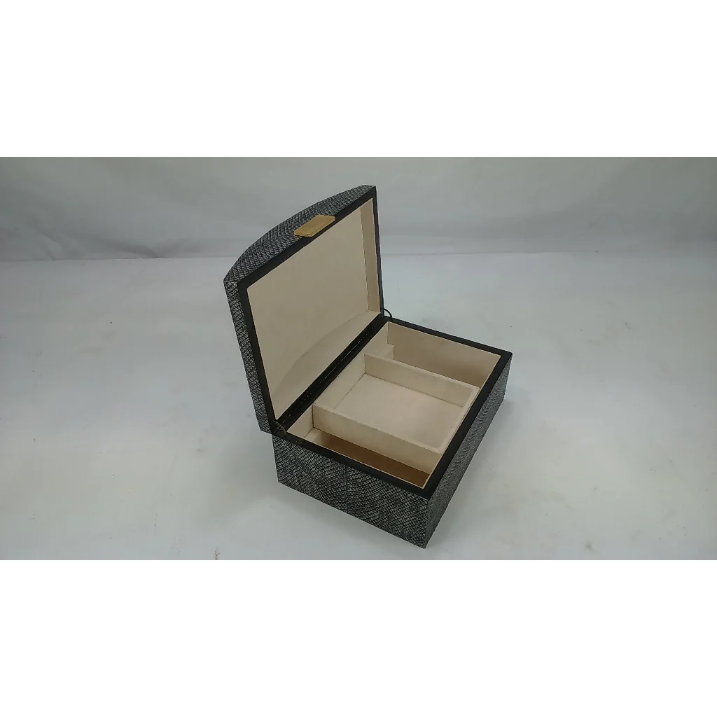 Латунный Замок светло-серого цвета Lovy 0 32x0 22x0 15 искусственный шагрейский шкатулка для ювелирных изделий из искусственного боа коробка