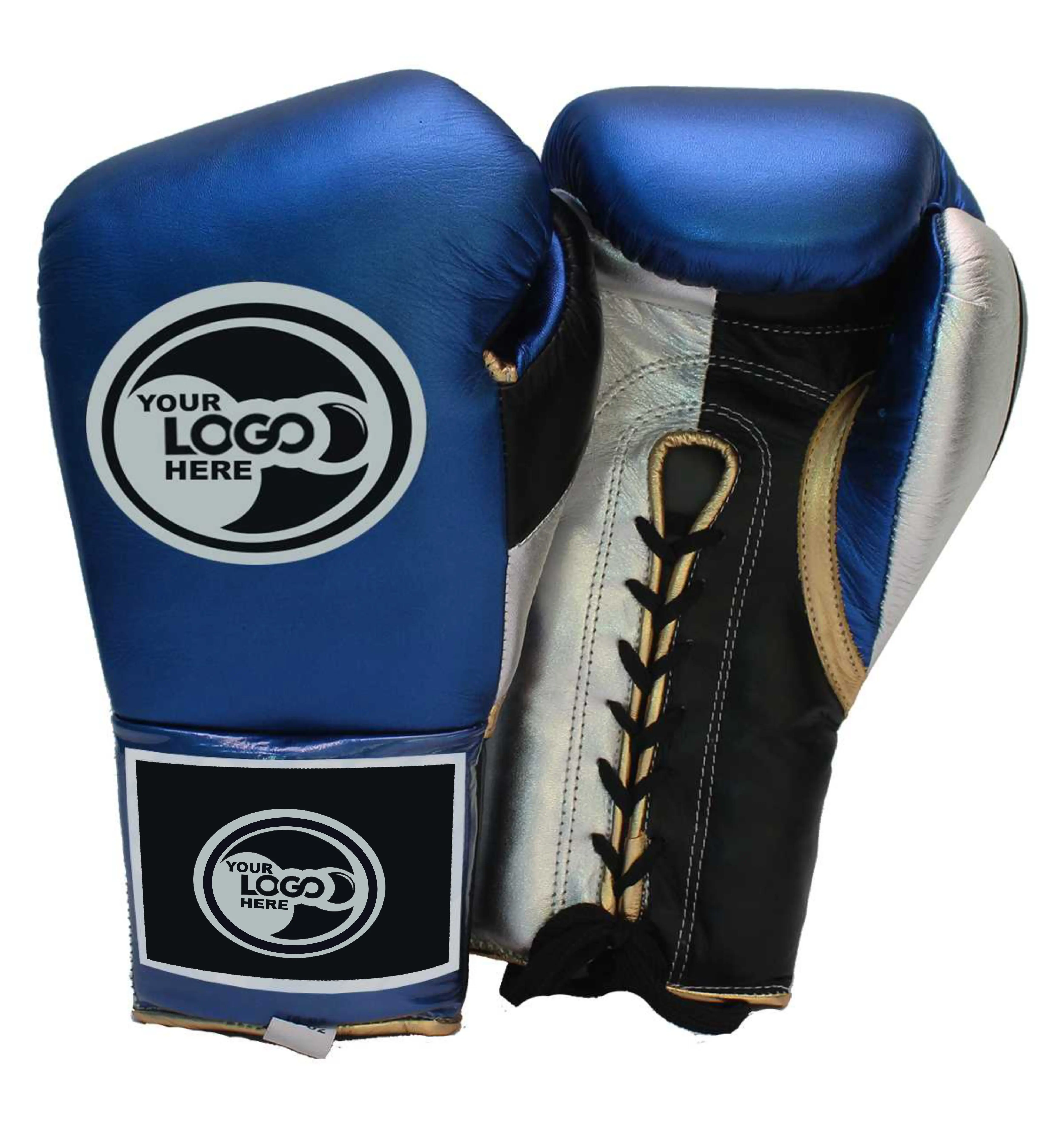 New Top Quality MMA Lace Up Boxing Gloves Premium IMF Foam padding Hand Crafted