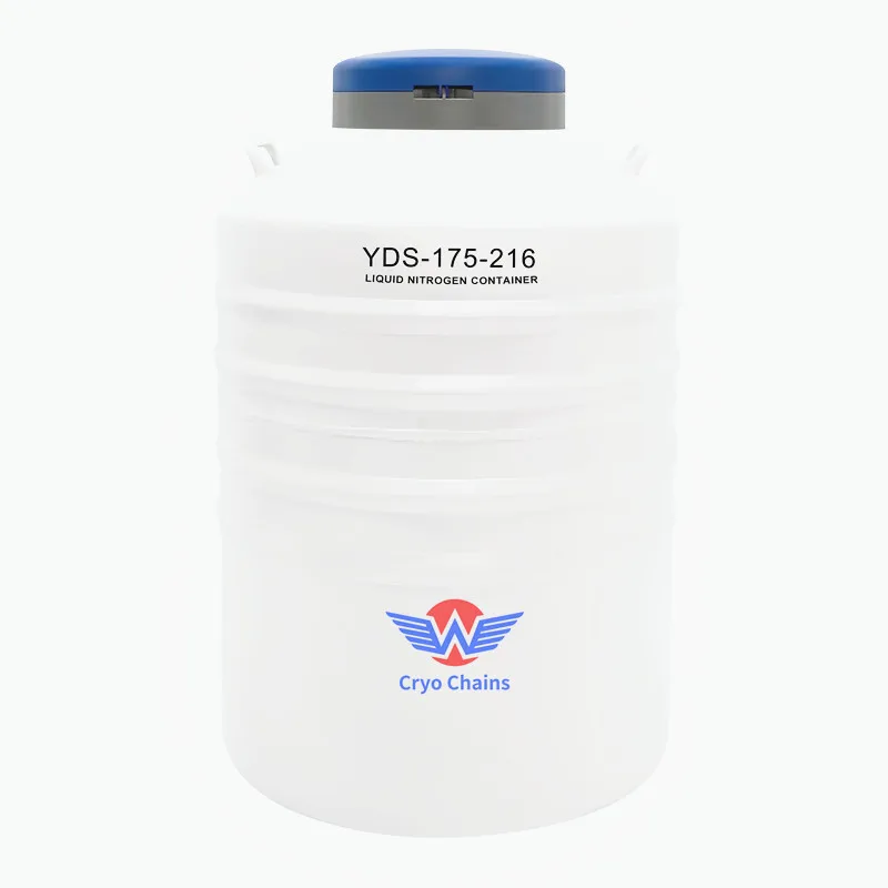 Лучшие продажи YDS-95-216 95L дюар жидкого азота Крупный рогатый скот Semen контейнер воздушным транспортом