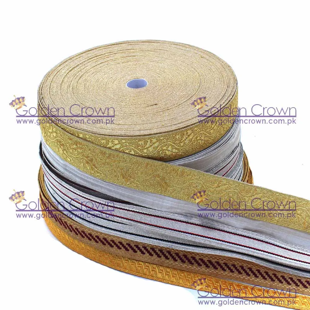 Wholesale Uniform Mylar Braid Trimming | Custom Gold lace bullion wire French braid Supplier