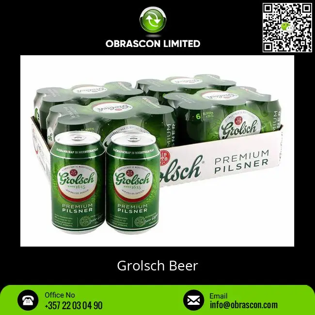 Профессиональный дилер Высококачественное Пиво Lager Grolsch для покупки по всему миру