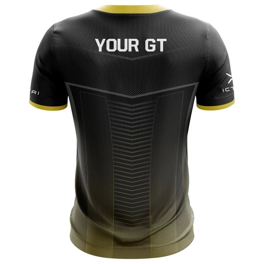 Full Sublimation Professional Esports Gaming Jersey Sports T Shirt Custom Made