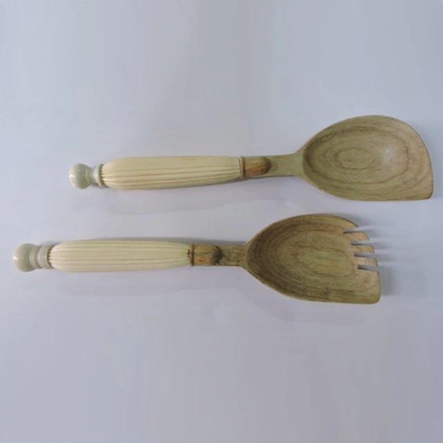 2 шт. деревянные салатные инструменты ручной работы