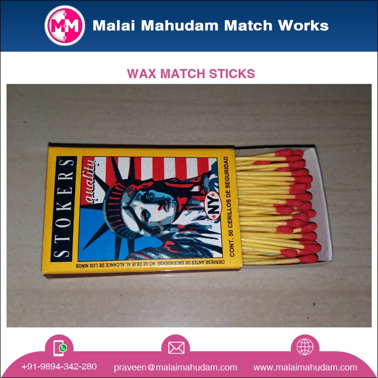 Customized Packaging Available for Highest Quality Wax Vesta at Best Price