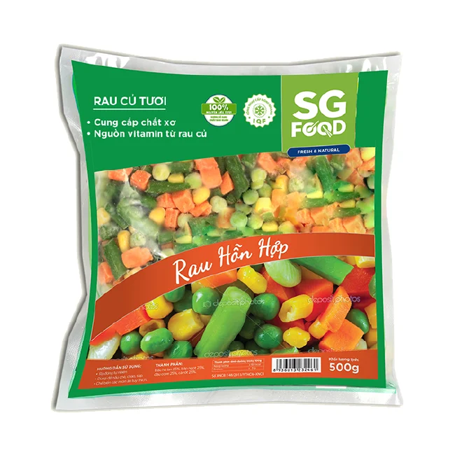 IQF frozen mixed vegetables new crop high quality low price from Vietnam
