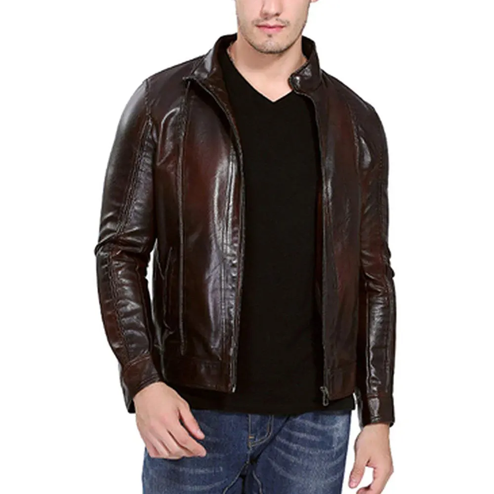 
 Оптовая продажа, мужская кожаная куртка, блейзер, Пальто 5XL   (62017306957)