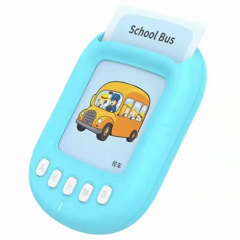See and Spell sight words electronic flash cards Preschool Educational Machine Learning Toys