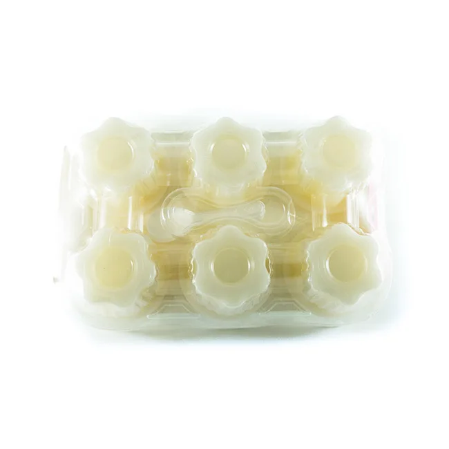 Лучшая цена пудинг личи с натой де коко смешанные фрукты Желейный [80 г x 6 чашек] в упаковке малайзийские Халяльные товары