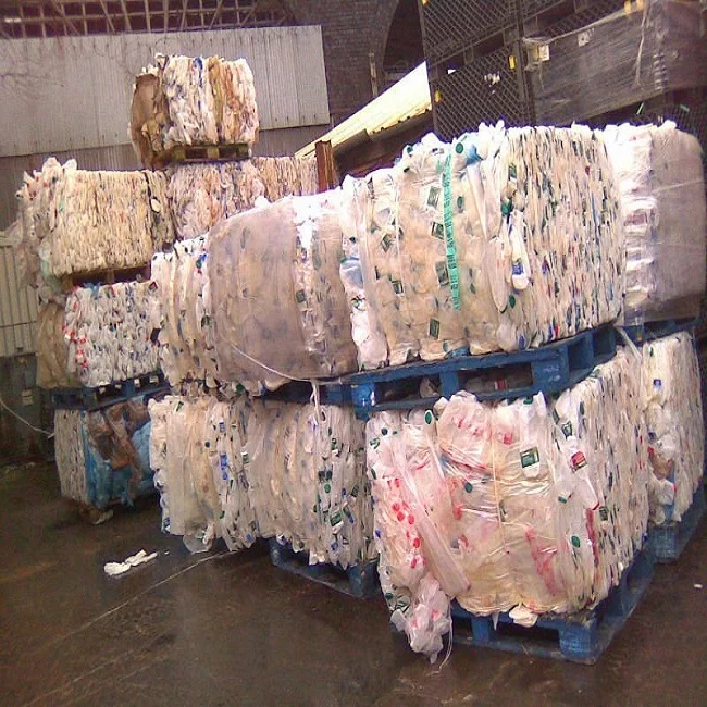 
HDPE Milk Bottle Scrap 